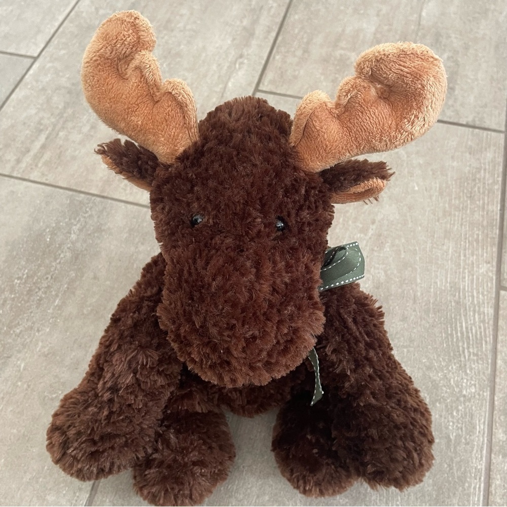 Mary Meyer Lil’ Miles Moose Textured Plush New W/O Tags